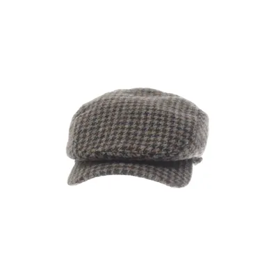 Flat cap (Brun, Grå) från Harris Tweed Ull