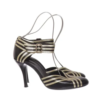 Escarpins (Noir, Or) de Bianco Footwear