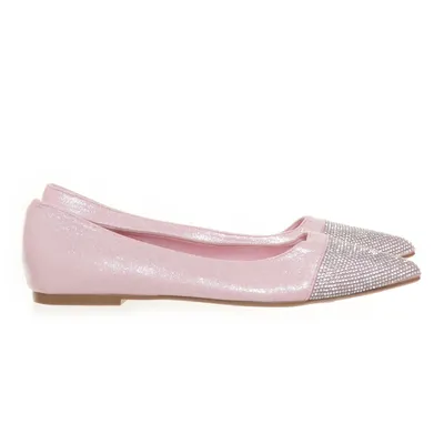 Ballerinasko (Pink, Sølv) fra Sheln