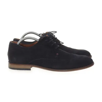 Derby schoenen (Zwart) van Tommy Hilfiger Suède