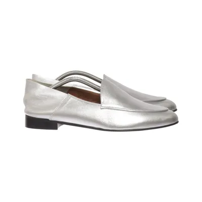 Loafers (Silverfärgad) från Flattered Skinn