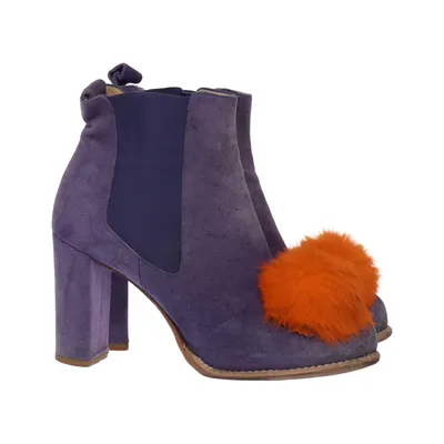 Heeled boots (Purple, Orange) from Minna Parikka
