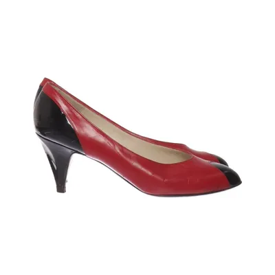 High Heels (Rot, Schwarz) von Subret Leder