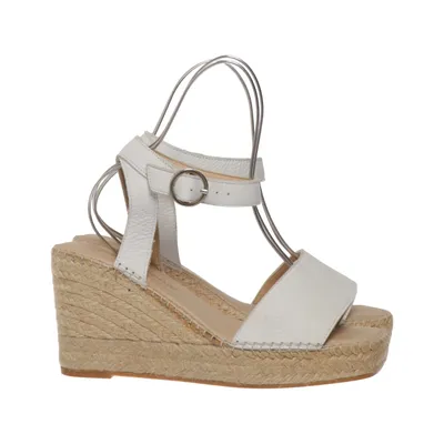 Chaussure compensées (Blanc) de Macarena