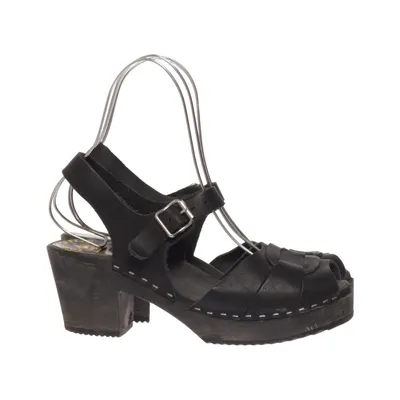 Sabots (Noir) de Torpatoffeln Cuir