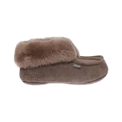 Slippers (Brown) from Axelda Leather, Wool