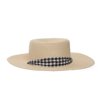 Solhat (Beige, Sort, Hvid)
