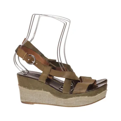 Wedges (Green, Beige) from Progetto