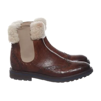 Enkellaarzen (Bruin, Beige) van Melvin & Hamilton