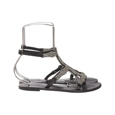 Sandales (Noir, Argent) de Divine Follie
