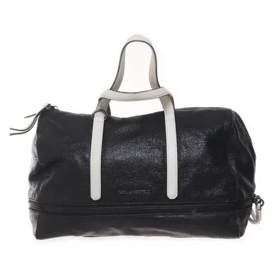 Handbag (Black, White) from Karl Lagerfeld Leather