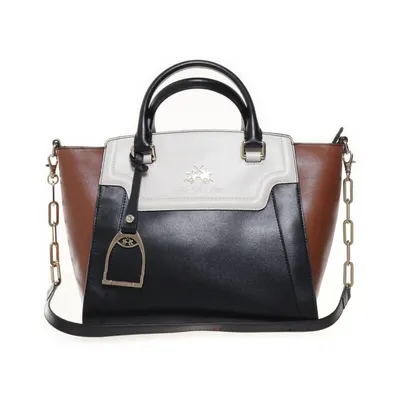 Handväska (Svart, Brun) från La Martina