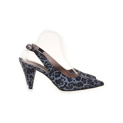 High heel sandals (Blue, Multicolored) from Riccardo Cartillone Leather