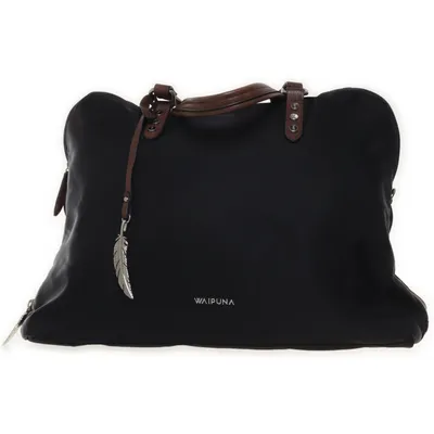 Handbag (Black, Brown, Silver) from Waipuna