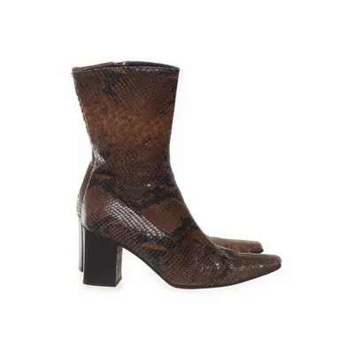 Heeled boots (Brown, Multicolored) from Enrico Antinori