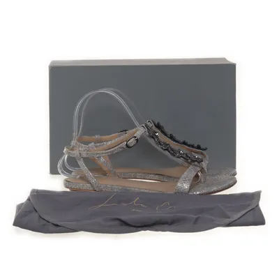 Sandalen (Grijs) van Lola Cruz Leer
