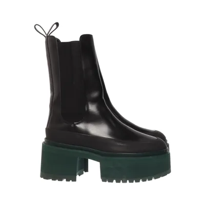 Chelsea boots (Zwart, Groen) van Stine Goya