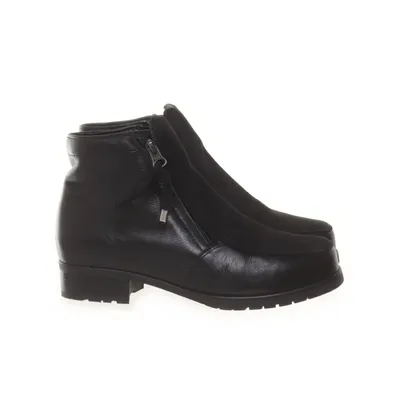 Boots (Svart) från Hästen Skinn, Mocka