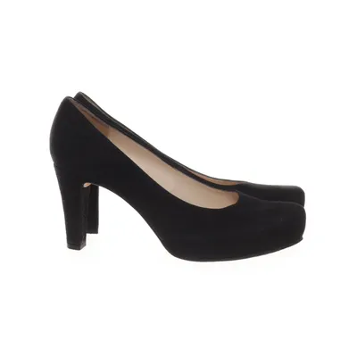 High heels (Black) from Unisa Leather