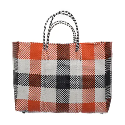 Handbag (Orange, Black, White) from Truss