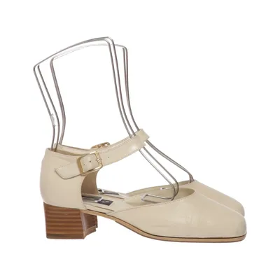 Hoge hakken (Beige) van Frövi Leer