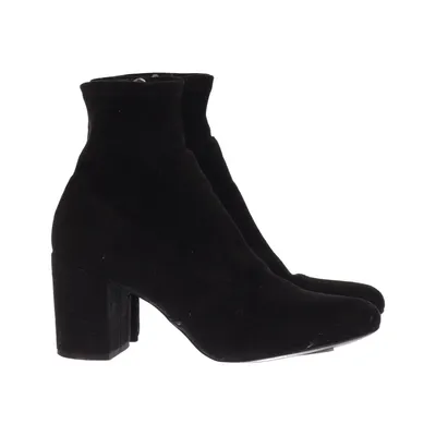 Heeled boots (Black) from Zara Basic Collection