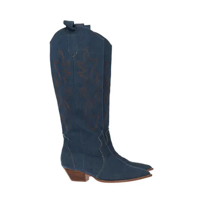 Cowboylaarzen (Blauw, Bruin)