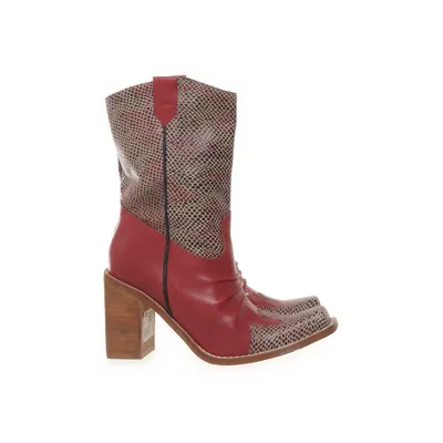 Laarzen (Rood) van Attitude Leer