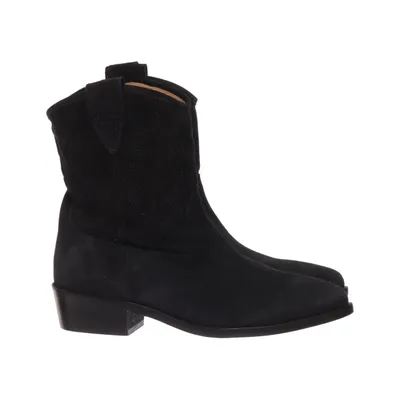 Bottes de cow-boy (Noir) de Alberville Cuir