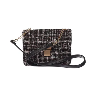Shoulder-bag (Black, Multicolored) from Even & Odd Polyester