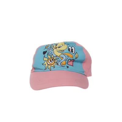Baseballkasket (Pink, Blå, Gul) fra Looney Tunes Bomuld, Polyester