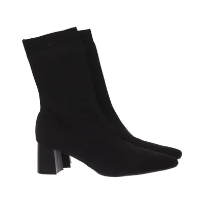 Heeled boots (Black) from Bubbleroom