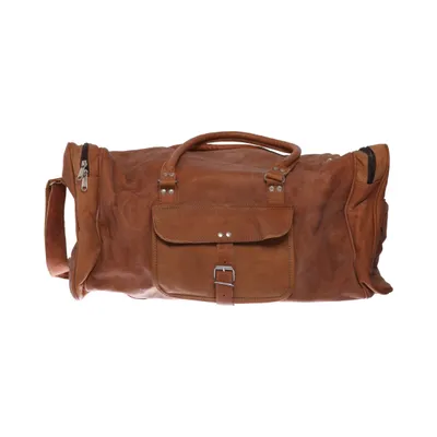 Sac de week-end (Marron) de Gusti Leder Cuir