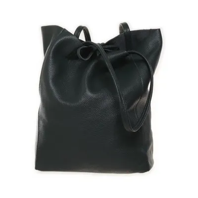 Handbag (Green) from Borse in Pelle Leather