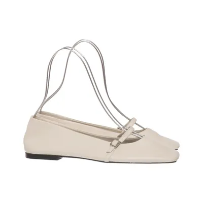 Ballerines (Beige) de Zara Cuir