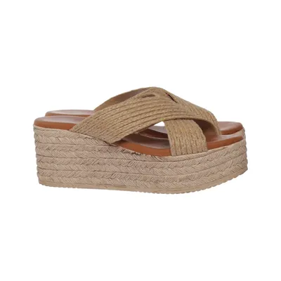 Wedges (Beige, Brown) from BDK Leather