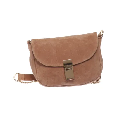 Shoulder-bag (Beige) from H&M Premium Quality Cotton, Leather