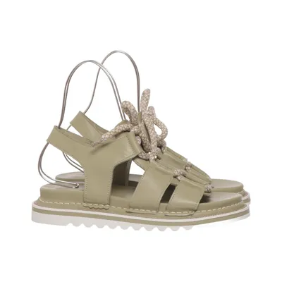 Sandaler (Grøn) fra Cedouble Læder