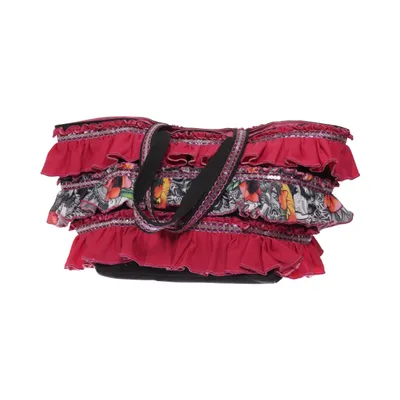 Handbag (Pink, Black, Multicolored) from Couleurs D'Ailleurs