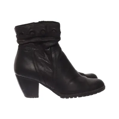 Heeled boots (Black) from EDIT