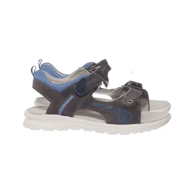 Sandalen (Grau, Blau) von Happy Bee Leder