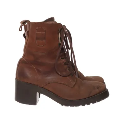 Laced boots (Brown) from Network