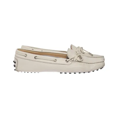 Boat shoes (White) from Tod's
