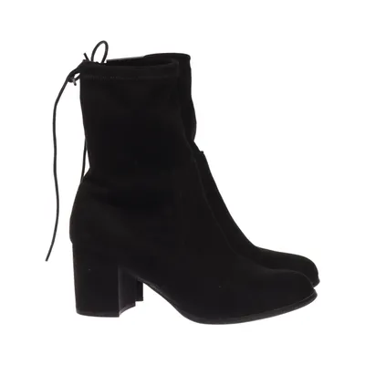 Bottes à talons (Noir) de Ideal Shoes
