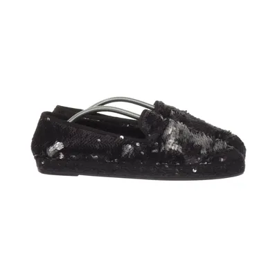 Espadrilles (Black, Silver) from Kanna