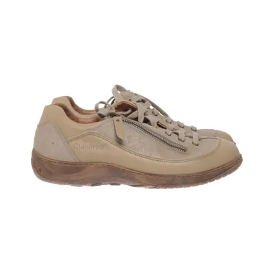 Baskets (Beige) de Cinnamon Cuir