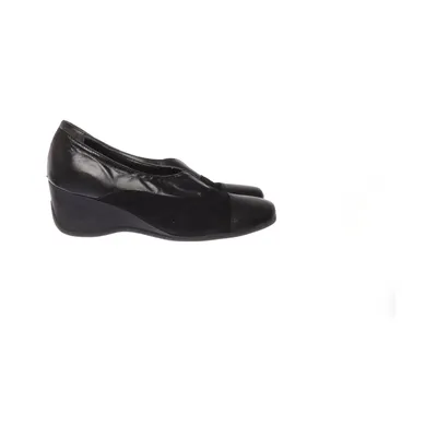 Sleehakken (Zwart) van Relaxshoe Leer