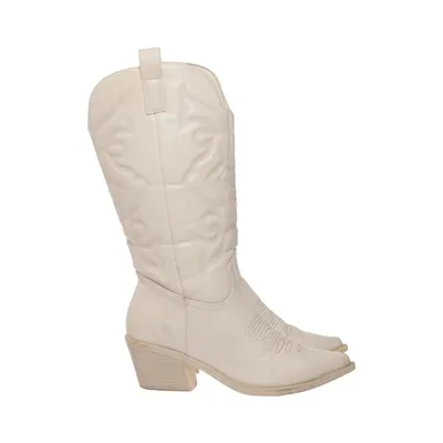 Cowboy boots (White) from Marquiiz