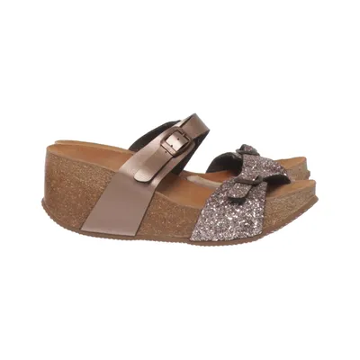 Wedges (Brown, Multicolored) from Bella Moda Shoes