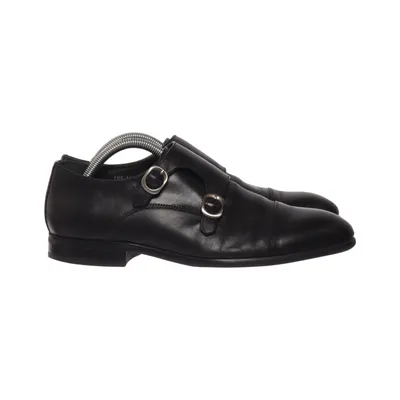 Monk strap shoes (Black) from TGA by Ahler